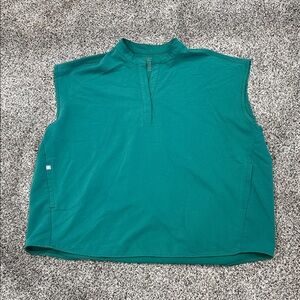 Figs Hunter Green Rafaela Scrub Top (limited edition color)